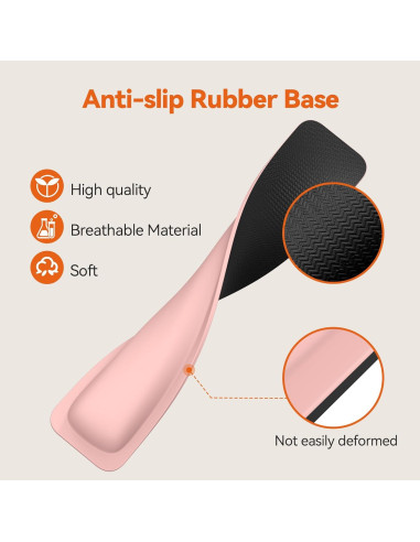 Reposamuñecas Ergonómico TECKNET Rosa 43.2x8.4 cm