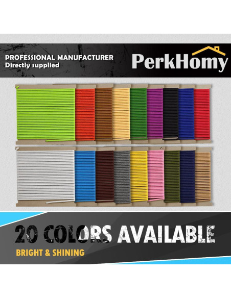 Cuerda de Algodón Trenzada PH PerkHomy 5mm 15.24m Verde Militar