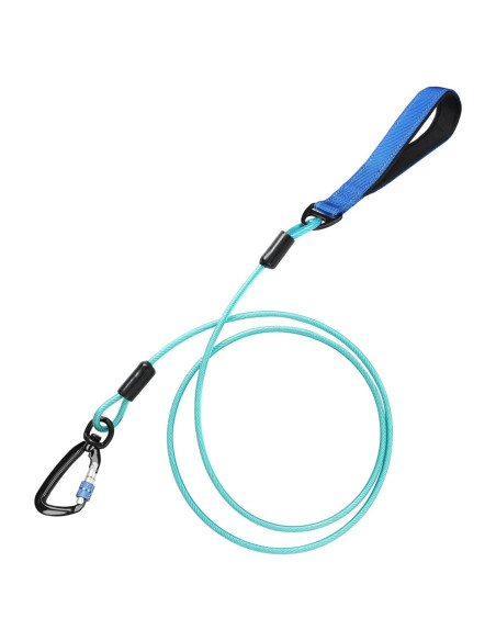 Correa para Perros Libbipaw 1.83m Resistente a Mordeduras Azul