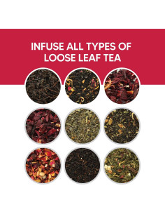 Infusores de Té HIC Kitchen Acero Inoxidable Set de 4 2