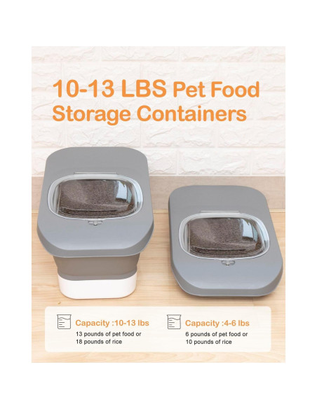 Contenedor de Alimentos para Perros DDMOMMY 5.9 kg Hermético