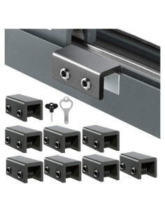 Bloques de Ventana Deslizantes PENMAMA - 8 Juegos de Seguridad