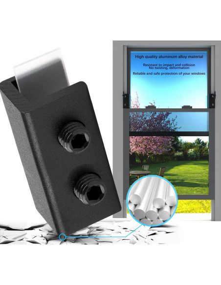 Bloques de Ventana Deslizantes PENMAMA - 8 Juegos de Seguridad