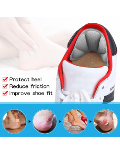 Almohadillas para Talón SUMBLIME 8 Piezas Gris - Alivio Dolor 2