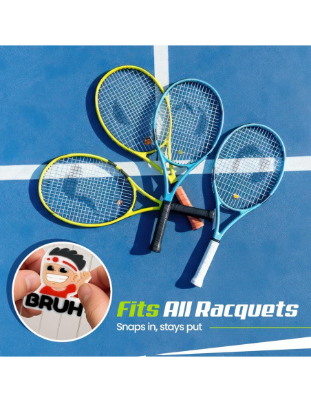 Amortiguador de Raqueta de Tenis TRESSIS - Set de 2 - Reduce Vibraciones