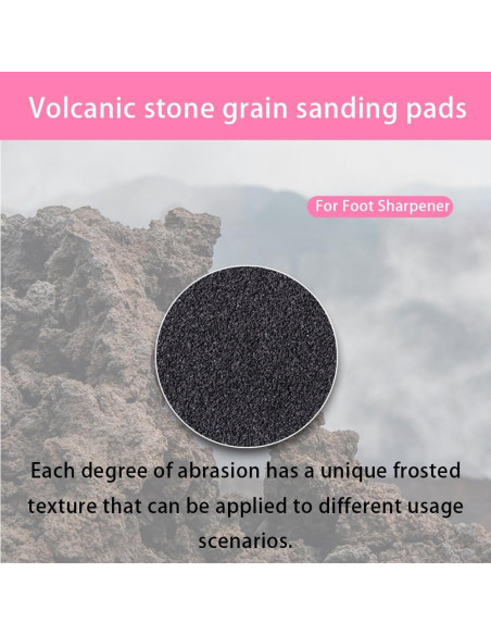 Juego de 60 Discos de Lija para Removedor de Callos HayZBao - 30 Grano Fino y 30 Grano Grueso