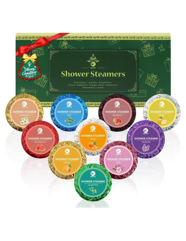 Bombas de Ducha Aromaterapia MR MIRYE - 10 Fragancias Naturales