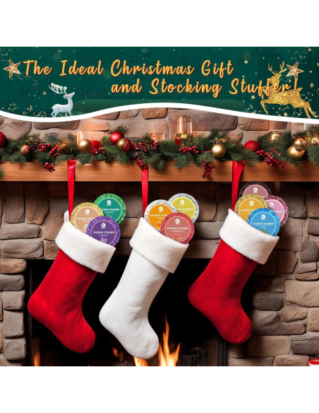 Bombas de Ducha Aromaterapia MR MIRYE - 10 Fragancias Naturales