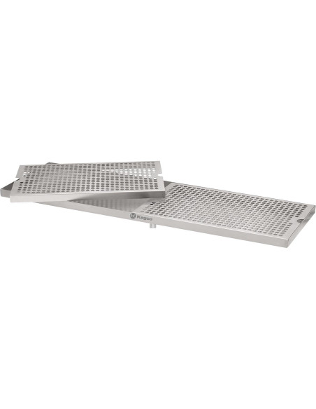 Bandeja de Goteo Kegco SESM-309D 76.2x22.9cm Acero Inoxidable