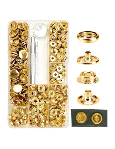 Kit de Broches de Acero Inoxidable GTAAOY 15mm 320PCS