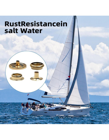 Kit de Broches de Acero Inoxidable GTAAOY 15mm 320PCS