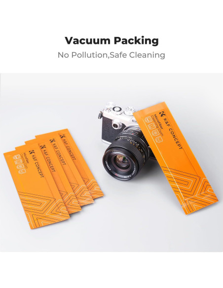 Paquete de 20 Paños de Microfibra K&F Concept 15x15cm