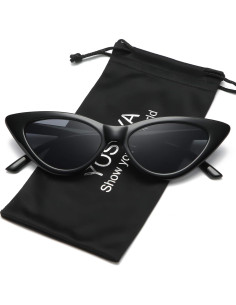 Gafas de sol retro de ojo de gato para mujeres - UV400 2