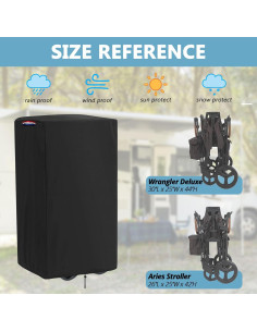 Cubierta Impermeable 420D Fizentia para Carro Jeep Wrangler 2