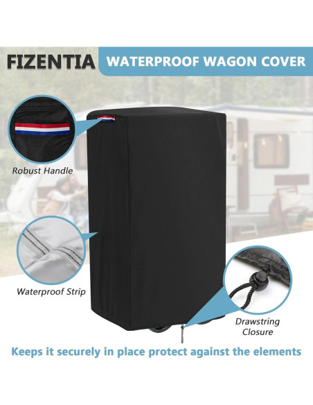 Cubierta Impermeable 420D Fizentia para Carro Jeep Wrangler