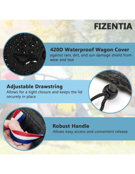 Cubierta Impermeable 420D Fizentia para Carro Jeep Wrangler