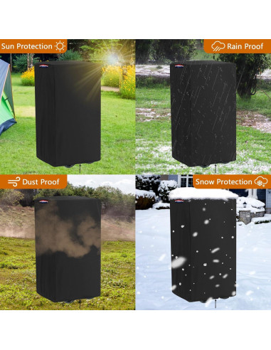 Cubierta Impermeable 420D Fizentia para Carro Jeep Wrangler