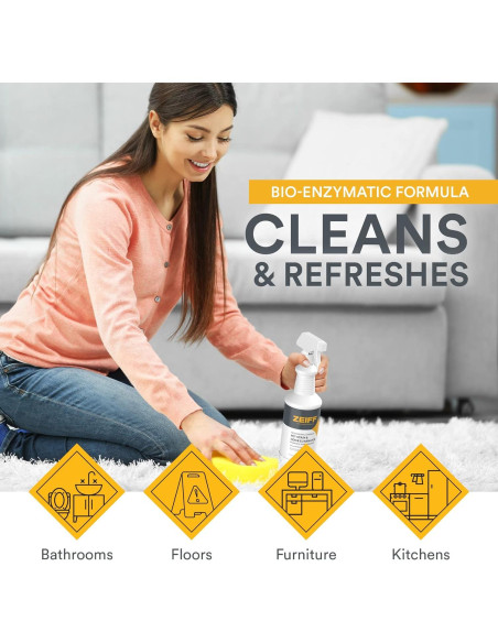 Removedor de Manchas y Olores para Mascotas Zeiff 946ml