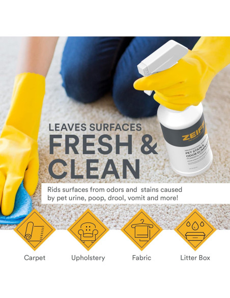 Removedor de Manchas y Olores para Mascotas Zeiff 946ml