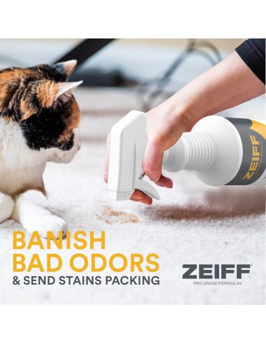 Removedor de Manchas y Olores para Mascotas Zeiff 946ml