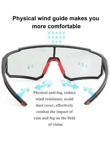 Gafas Deportivas ZJMZZM Tyj Polarizadas UV400 Unisex