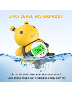 Termómetro de Baño Digital Bebés Dar Darouxiao Abeja 2