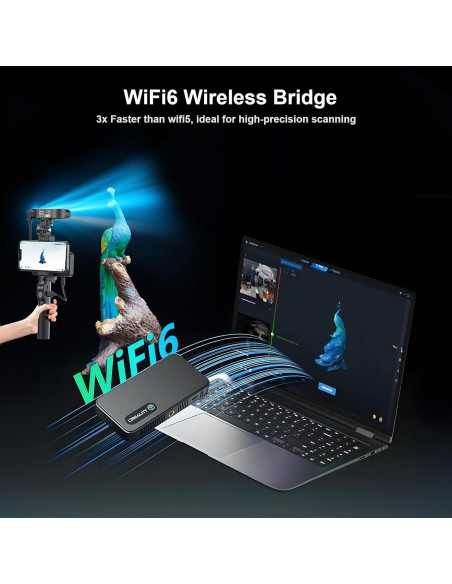 Escáner 3D Creality CR-Scan Ferret Pro WiFi 6 0.1mm