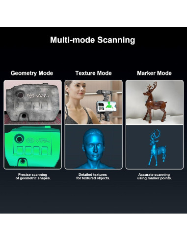 Escáner 3D Creality CR-Scan Ferret Pro WiFi 6 0.1mm