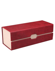 Estuche para Gafas LifeArt Plegable de Cuero PU Rojo