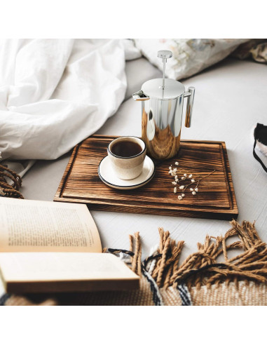 Prensa Francesa Utopia Kitchen Acero Inoxidable 12 Oz Doble Pared