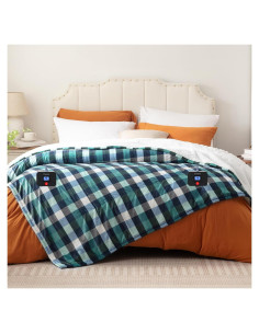 Manta Eléctrica Westinghouse Queen 213x229 cm 10 Niveles Verde