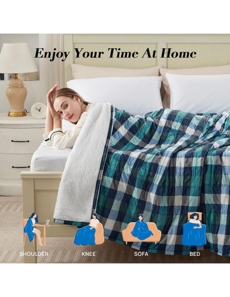 Manta Eléctrica Westinghouse Queen 213x229 cm 10 Niveles Verde