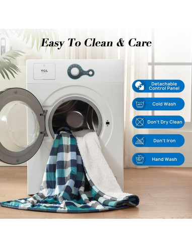 Manta Eléctrica Westinghouse Queen 213x229 cm 10 Niveles Verde