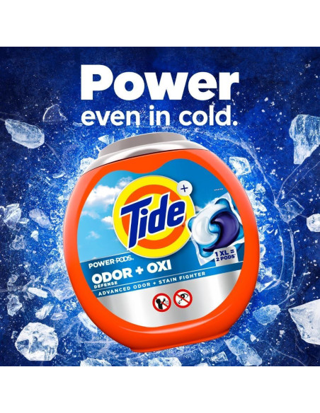 Detergente para Ropa Tide Power PODS Ultra Oxi 25 Conteo