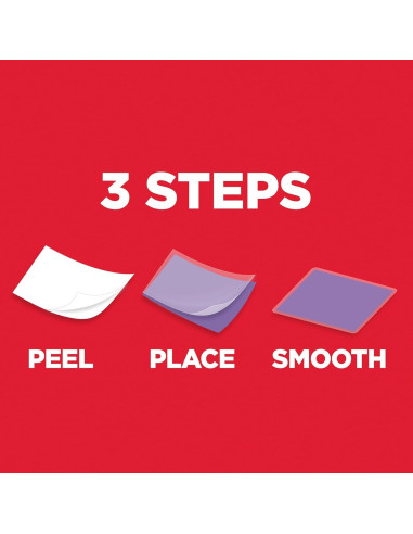 Hojas de Laminado Autoadhesivas Scotch 22.86x29.21 cm 5/Paq