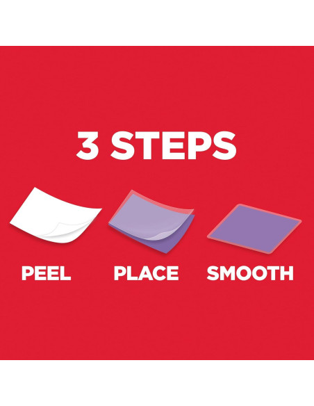 Hojas de Laminado Autoadhesivas Scotch 22.86x29.21 cm 5/Paq