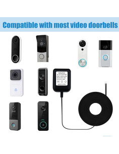 Adaptador de Alimentación 24V SHMDSO para Timbres Inteligentes 5.97m 2