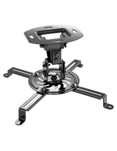 Soporte de Techo para Proyector WALI PM-002-B Ajustable Negro
