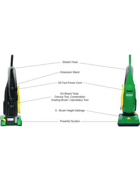 Aspiradora Vertical Bissell BigGreen BGU1451T 800W 5.4kg