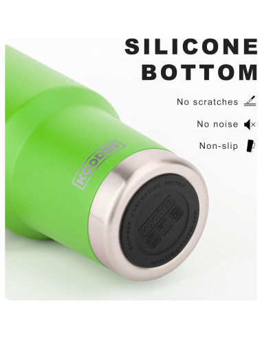 Taza de Viaje 30 oz koodee Acero Inoxidable Aislada Verde