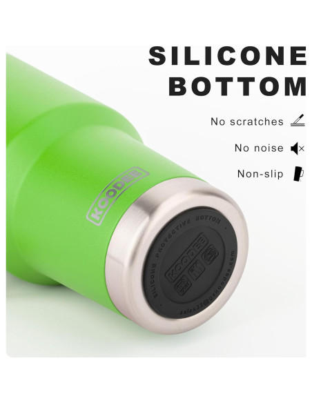 Taza de Viaje 30 oz koodee Acero Inoxidable Aislada Verde