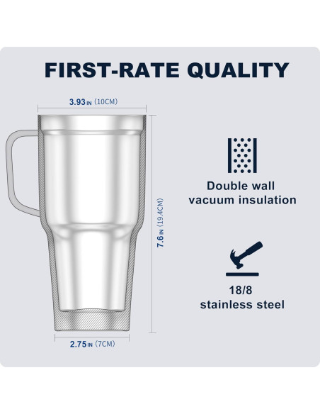 Taza de Viaje 30 oz koodee Acero Inoxidable Aislada Verde