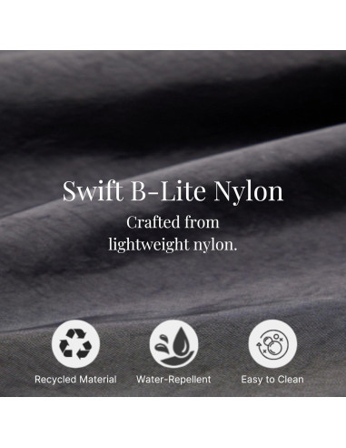 Riñonera Baggallini B-Lite Negra 30.48x17.78cm con RFID