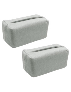 Almohadilla Aplicadora Microfibra Suede LHDOS 2PCS 7.8x4cm