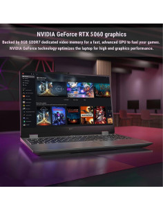 Laptop para Juegos Lenovo LOQ 15.6" FHD RTX 5060 64GB 4TB 2