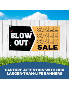 Banner de Poliéster 4x2 Pies BCB Print para Exterior HD 2