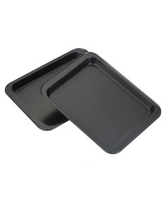 Bandejas para Horno Tostador Walooza - Juego de 2 Antiadhesivas 24.1x17.8 cm