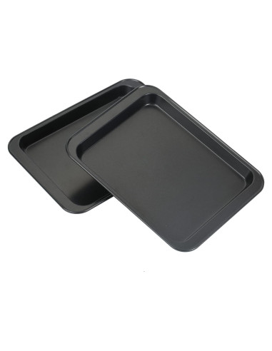 Bandejas para Horno Tostador Walooza - Juego de 2 Antiadhesivas 24.1x17.8 cm