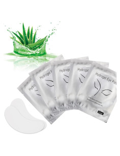 Almohadillas para Ojos AHIER 100 Pares Hidrogel Extensiones