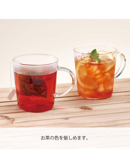 Juego de Tazas de Vidrio Hario Recto 300ml 2pcs